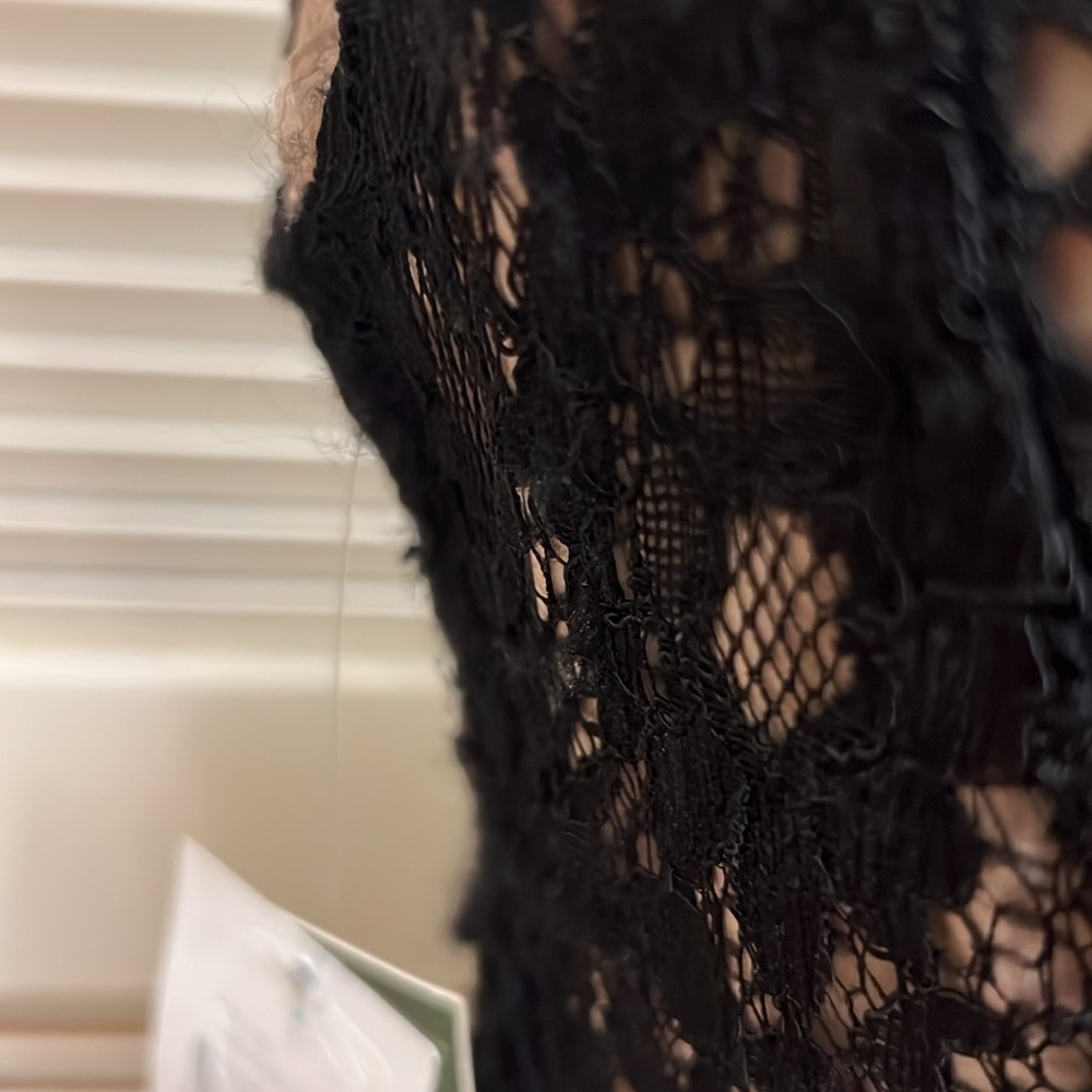 Taylor Black Lace Dress, Size 8 - Picture 15 of 17